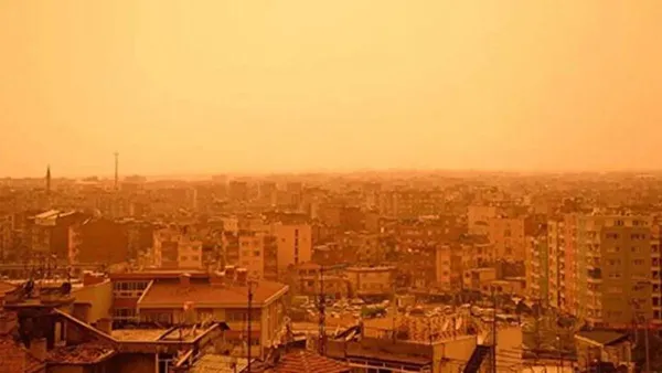 1648584668069.jpg Tüm Türkiye'yi etkisi altına alacak! Meteoroloji gün vererek uyardı! Perşembe ve Cuma gününe dikkat! Kuvvetli çöl tozu dalgası... - 2