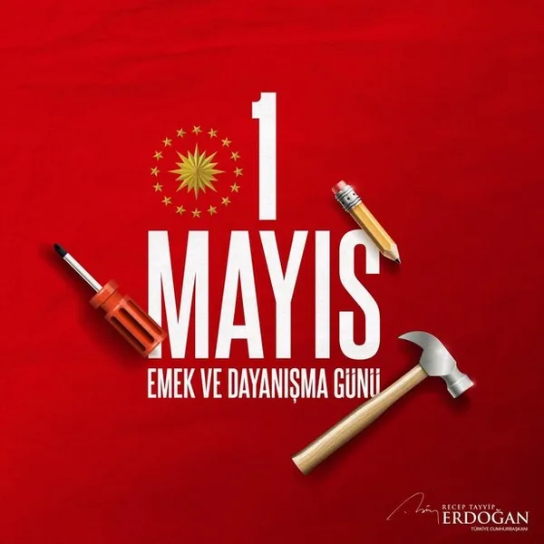 Son dakika: Başkan Erdoğan'dan 1 Mayıs mesajı - 2