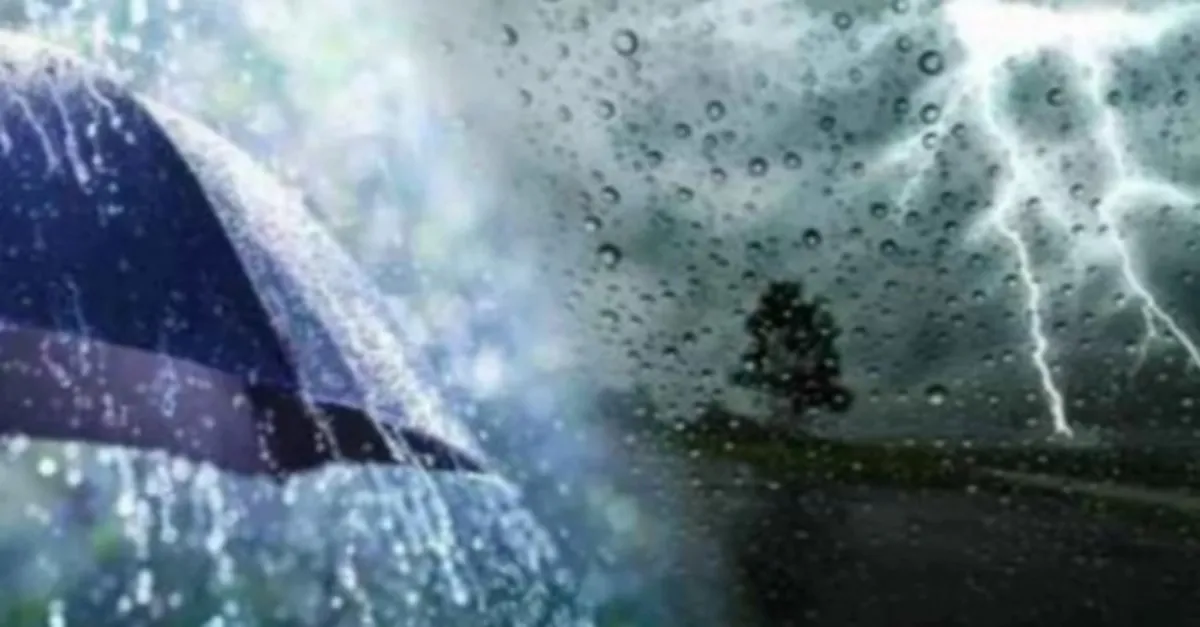 Meteoroloji'den şiddetli yağış uyarısı