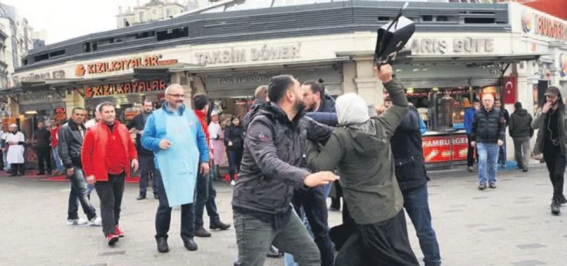 Taksiciye ‘bizi çok gezdirdin’ dayağı