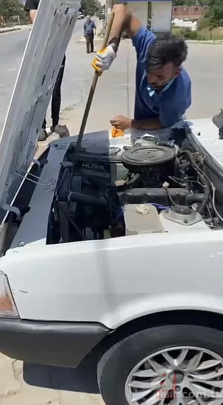 Satılık otomobilden çıkan şoke etti! 2