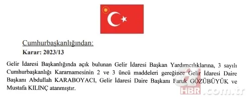 Atama kararları Resmi Gazete'de: Birçok kuruma yeni isim görevlendirildi 4