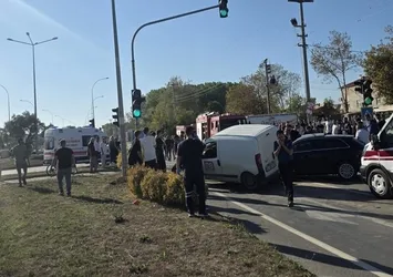 Sakarya'da zincirleme kaza: 6 yaralı