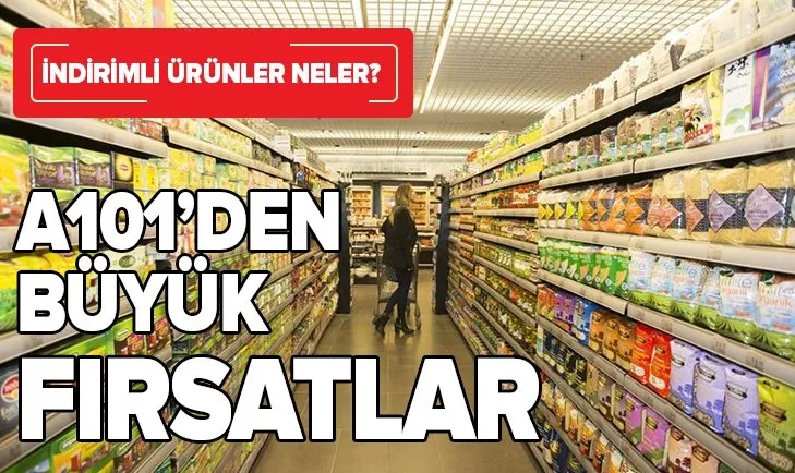 A101'den dev fırsatlar! A101 aktüel ürünler kataloğu 16 Ocak indirimler geliyor! A101 indirimli ürünler neler?