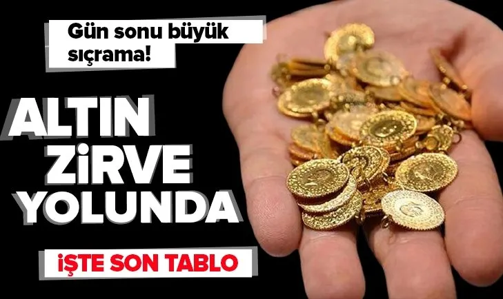 Altın zirveye koşuyor! İşte piyasalarda son tablo | SON DAKİKA Gram altın Cumhuriyet altını çeyrek altın fiyatları 13 Ekim 2021