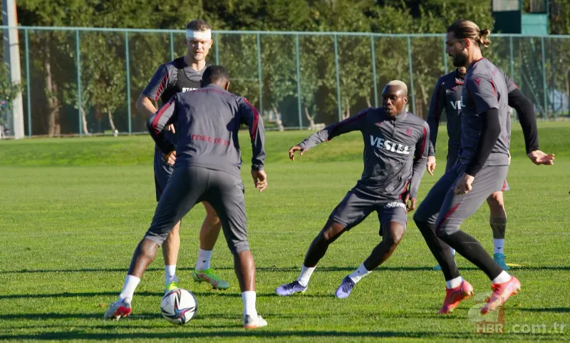 Trabzonspor'un yeni transferi Kouassi ilk idmanında 9