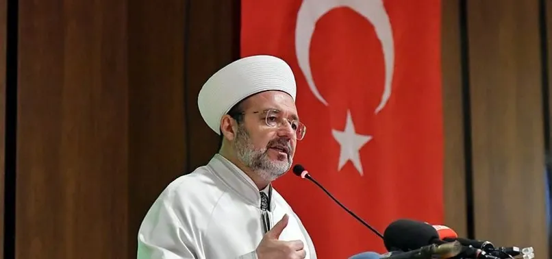 Mehmet Görmez'den teröre karşı dayanışma çağrısı