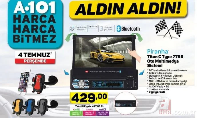 A101 aktüel ürünler kataloğu 4 Temmuz ile ayın ilk fırsatları! İşte A101 indirimli ürünler listesi 2019! 5