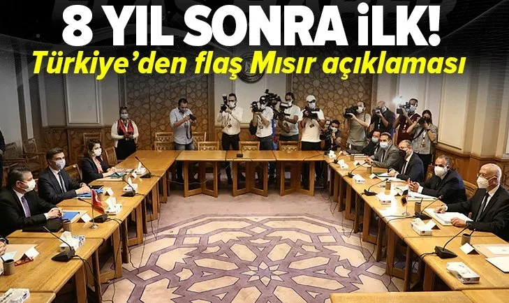 Türkiye ile Mısır arasında 8 yıl sonra ilk temas! Dışişleri Bakanlığı: Görüşmeler samimi havada gerçekleşti
