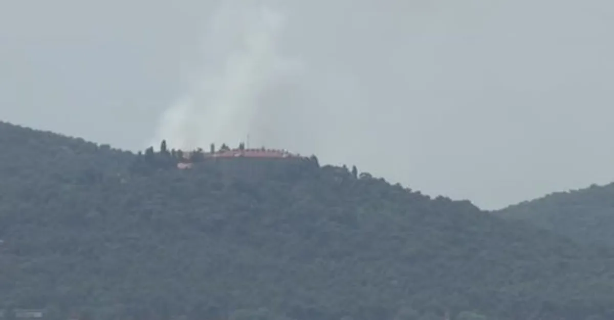 Heybeliada'da orman yangını!