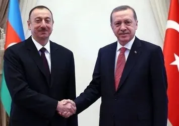 Cumhurbaşkanı Erdoğan, Aliyev ile görüştü