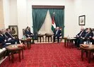 Kalın ve Önal, Filistin Devlet Başkanı ile görüştü