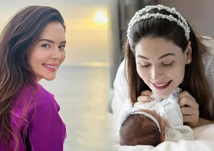 Mira Milena büyüyor! Yıldız Çağrı Atiksoy minik kızının son halini paylaştı