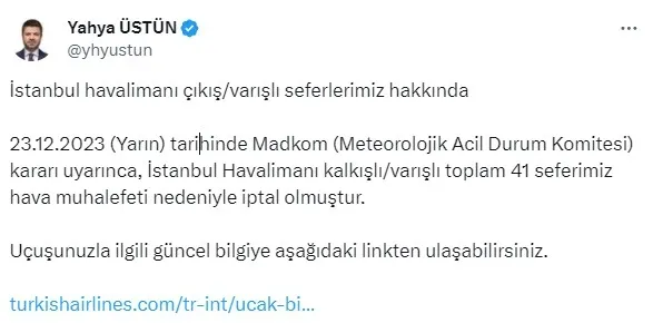 thyde-sefer-iptalleri-hava-muhalefeti-nedeniyle-1703267185210.jpg THY'de sefer iptalleri! "Hava muhalefeti nedeniyle..." - 1
