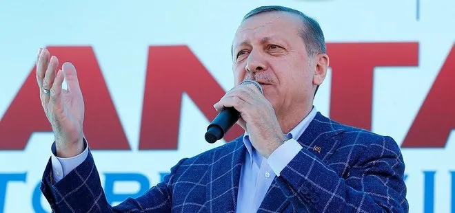 ERDOĞAN: BURADA KAYBETTİĞİN ZAMAN GÖNDERİRLER
