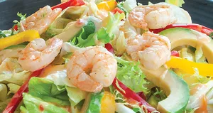 Teke karides salatası nasıl yapılır?