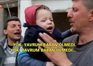 Halep'teki öksüz çocuğun feryadı