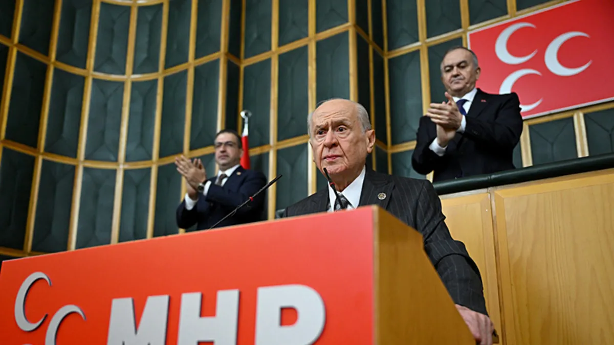 MHP lideri Devlet Bahçeli'den CHP'ye kürsü işgali tepkisi: Haddinizi bilin