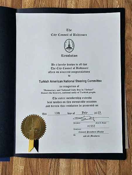 ABD’de 2 belediye 15 Temmuz Demokrasi ve Milli Birlik Günü’nü resmen tanıdı