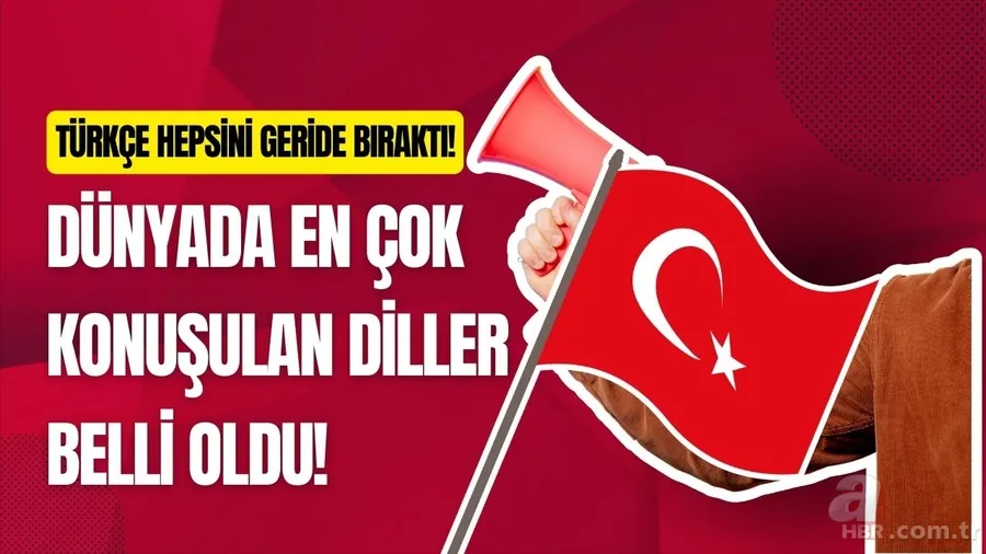 Dünyada en çok konuşulan diller belli oldu! Türkçe 88 milyonla yerini aldı: Arapça, Korece... 1