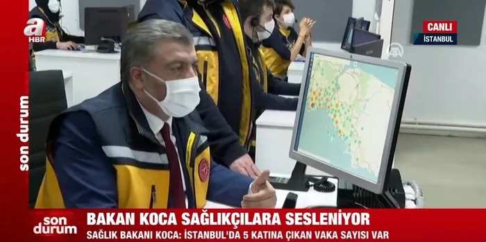 Son dakika: Yeni yıla sağlık çalışanlarıyla birlikte giren Bakan Koca'dan canlı yayında dikkat çeken "Omicron" mesajı - 7