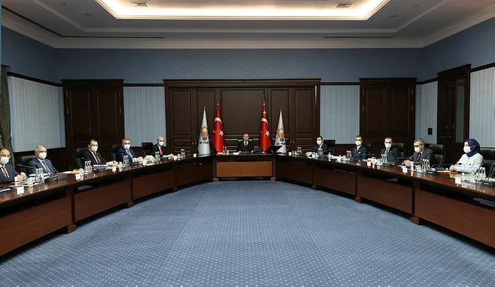 Son dakika: AK Parti MYK Başkan Erdoğan liderliğinde toplandı - 1
