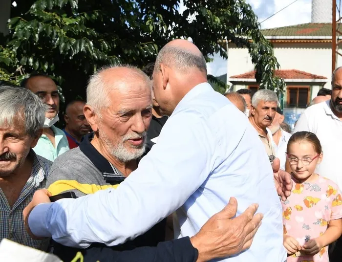 Başkan Erdoğan Bozkurt’taki selde oğlu vefat eden baba Cemal Akın ile telefonla görüştü