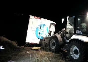 Yozgat'ta yolcu otobüsü devrildi: 3 ölü
