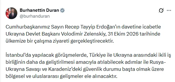 baskan-erdoganin-davetine-icabet-ukrayna-devlet-baskani-zelenskiy-turkiyeye-geliyor-1793369780264.png Duran'ın paylaşımı (Foto: AA)