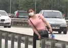 Büyükçekmecede tehlikeli geçiş
