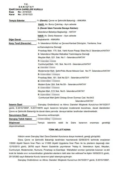 Danıştay kentsel dönüşümü durduran kararı 5 mahalleyi enkaz altında bıraktı! Yüzlerce insan burada can verdi - 1