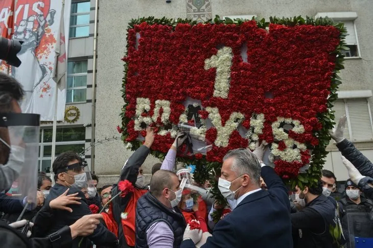 DİSK üyelerinden skandal hareket! Herkesin hayatını tehlikeye attılar