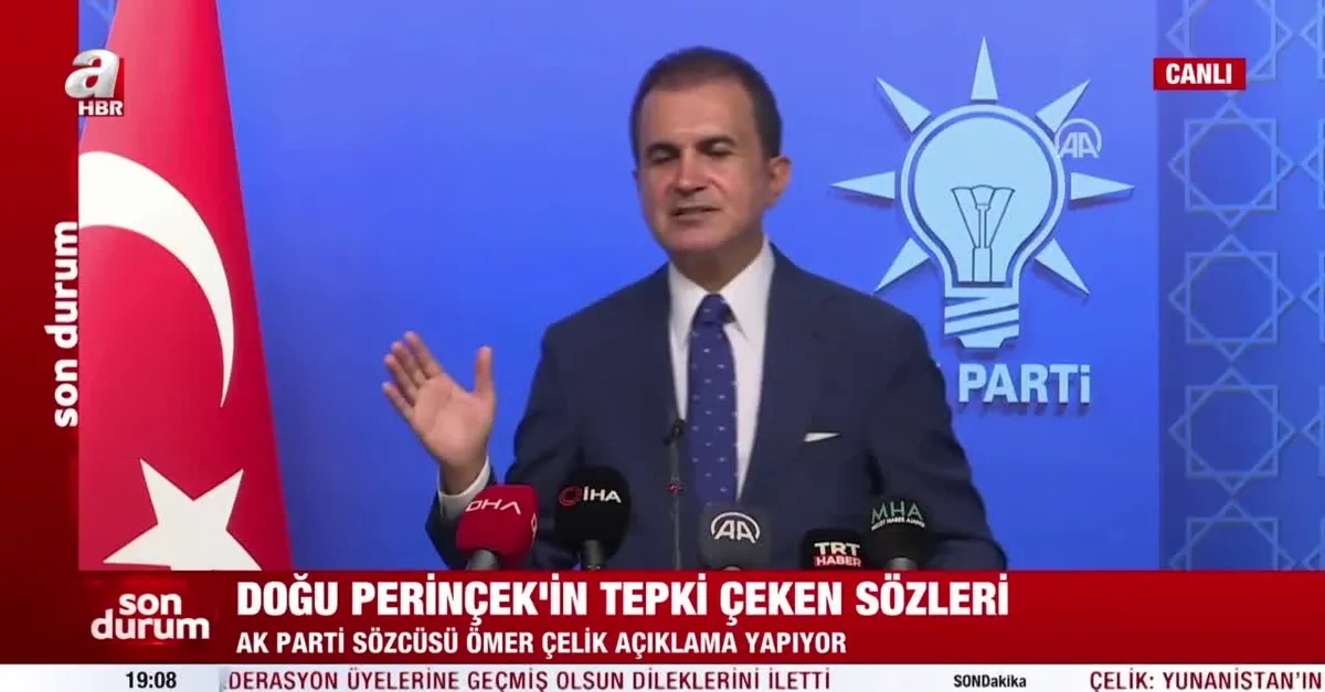 Ömer Çelik’ten Doğu Perinçek’in tepki çeken sözlerine yanıt geldi