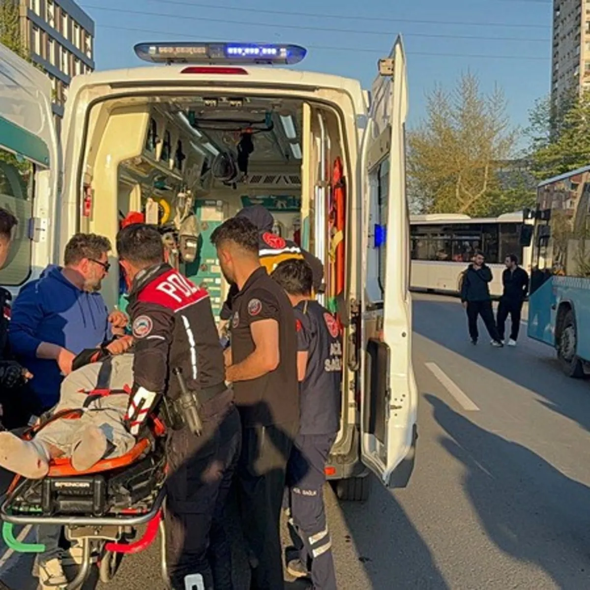 Tekirdağ'da feci kaza: 2 yaralı