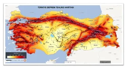 Diri fay haritası güncellendi! MTA ve AFAD yayınladı: 45 il fay üstünde... Aktif fayların 31’i tek ilde!