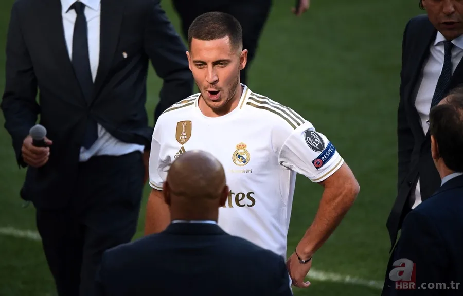 Real Madrid, en pahalı transferi Eden Hazard'ı tanıttı 5