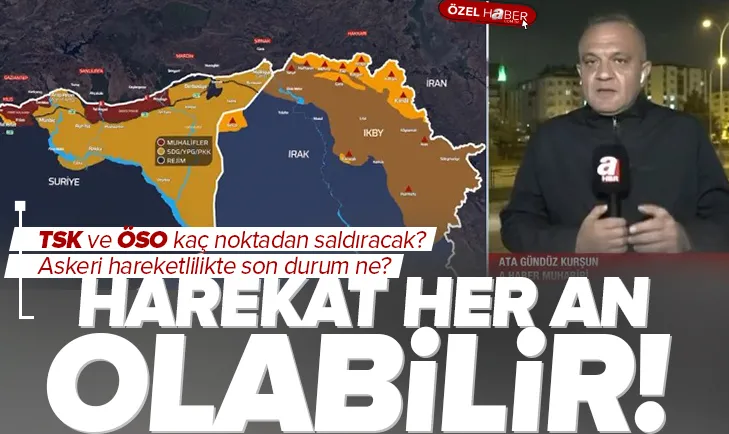 TSKdan Suriyeye kara harekatı sinyali