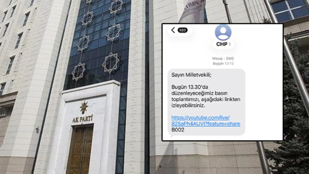 CHP'nin "SMS"lerine AK Parti Genel Sekreteri İnan'dan sert tepki