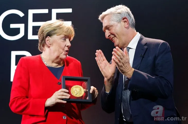 Nansen Mülteci ödülünü aldı! Merkel’den Türkiye’ye övgü dolu sözler