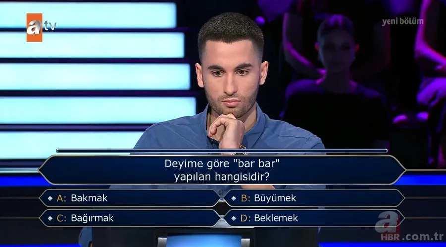 Kim Milyoner Olmak İster'de şaşırtan anlar! Yarışmacı zeka küpüyle geldi 4. soruda elendi 9