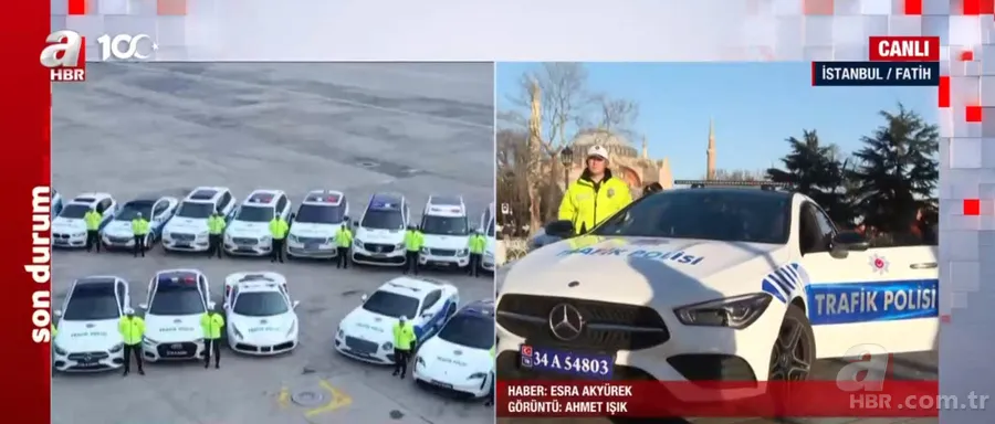 Çökertilen çetelerin lüks araçları polis arabası oldu! Artık suç örgütünün değil milletin hizmetinde | A Haber görüntüledi 7