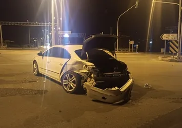 Kırıkkale’de iki otomobil çarpıştı: 5 yaralı