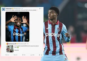 Adı Galatasaray ile anılıyordu! Trabzonspor’dan olay gönderme