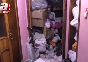 Evden 7 kamyon çöp çıktı