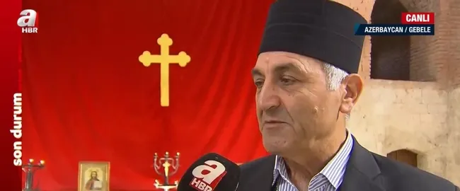 900 yıllık Meryem Ana Kilisesi’nde Ermenistan kınandı! 'Papaz’dan A Haber’e özel açıklamalar - 1