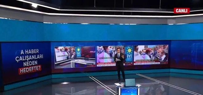 Operasyon medyası A Haber’i hedef aldı! CHP yandaşı Halk TV baltayı yine taşa vurdu!