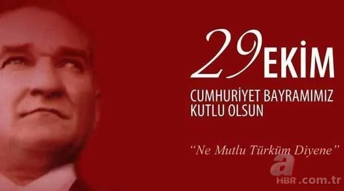 29 Ekim Cumhuriyet Bayramı kutlama mesajları ve sözleri! Resimli 29 Ekim kutlama mesajları! 20