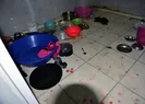 Çığlığı göğü deldi! Önce balkon sonra banyo...