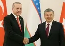 Son dakika: Başkan Erdoğan ile Şevket Mirziyoyev arasında kritik görüşme