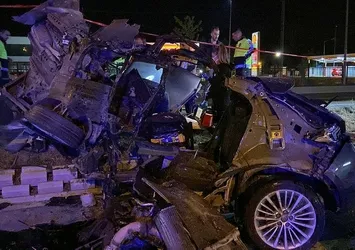 Bursa'da feci kaza! Astsubay hayatını kaybetti